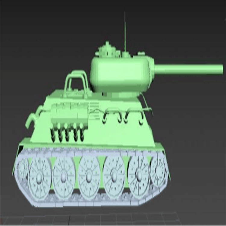 天河充气军用坦克模型